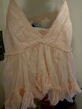 Cotton babydoll top
